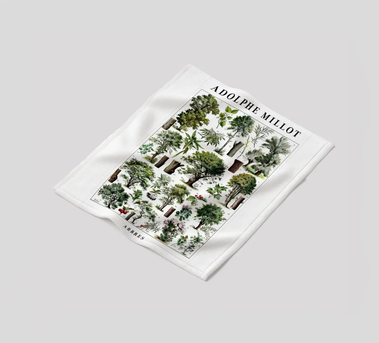 Trees Fleecedecke von Rob Lewis