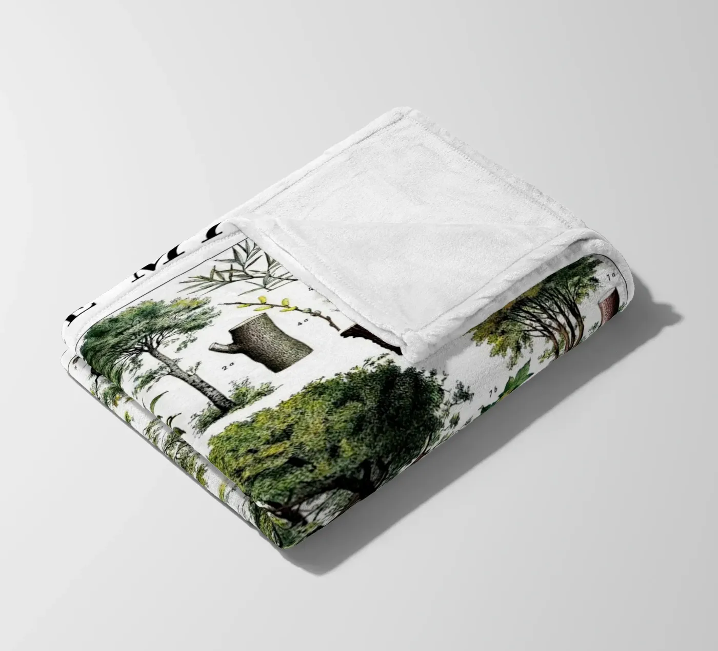 Trees Fleecedecke von Rob Lewis