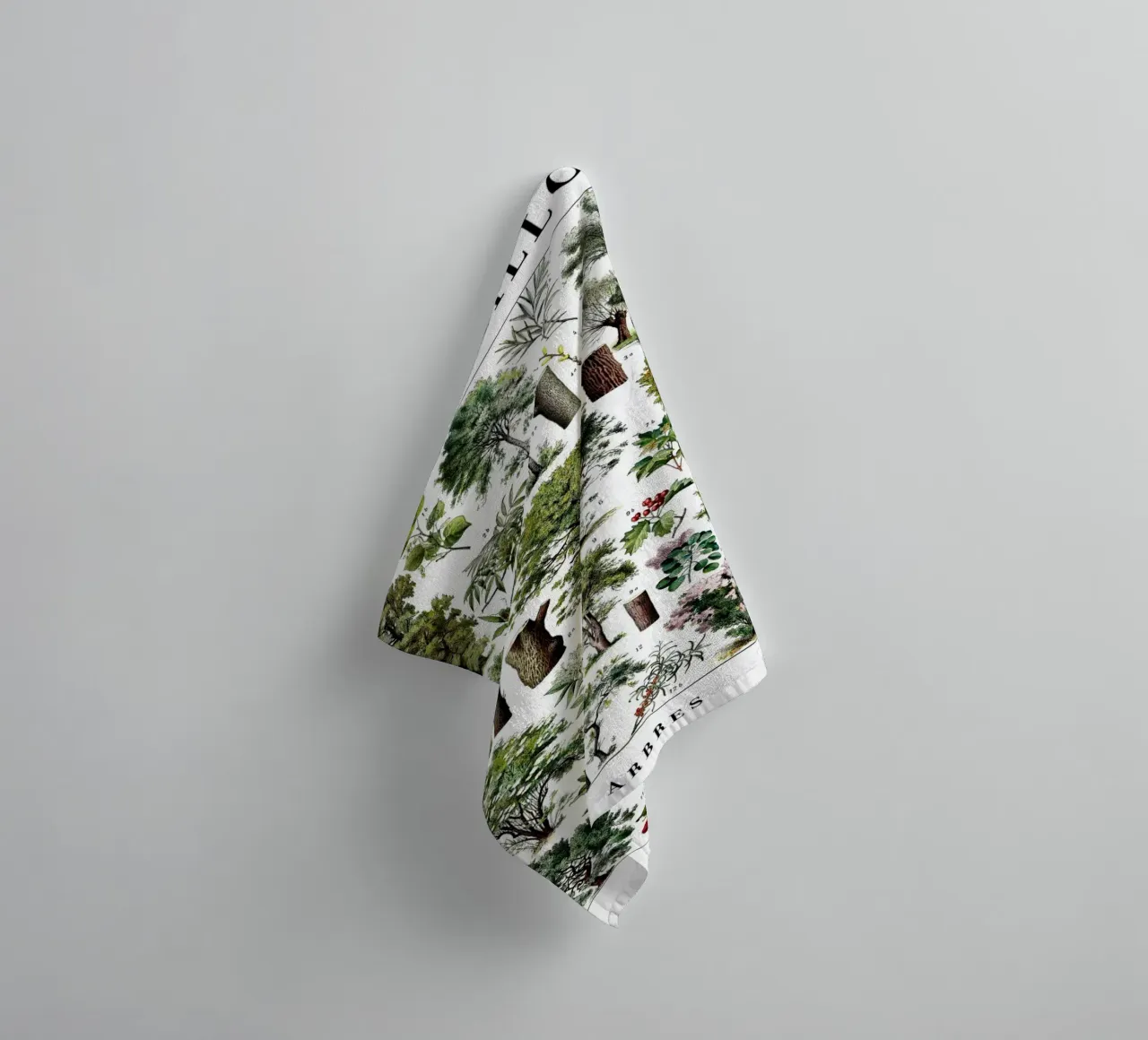 Trees towel by Rob Lewis