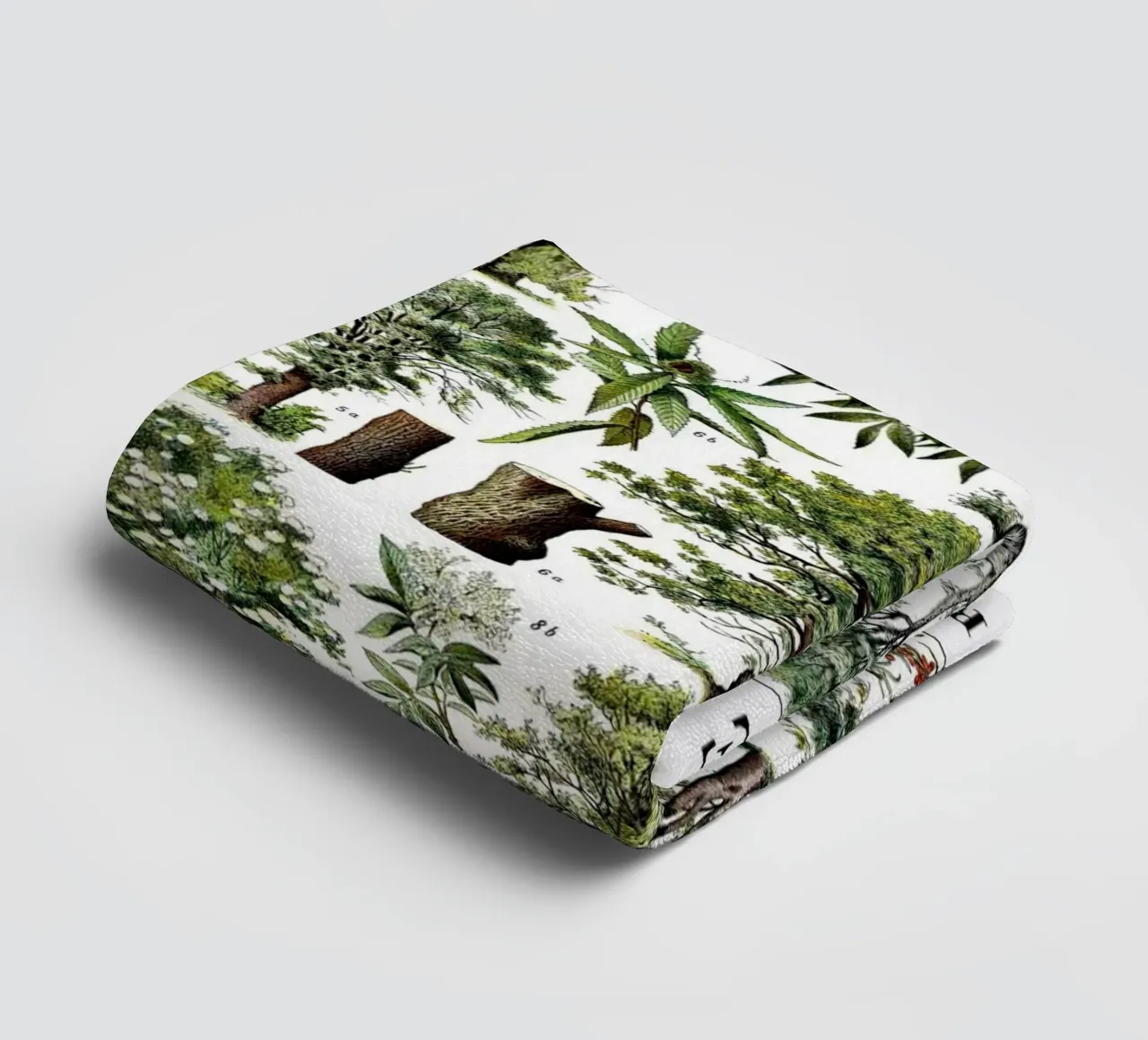 Trees towel by Rob Lewis