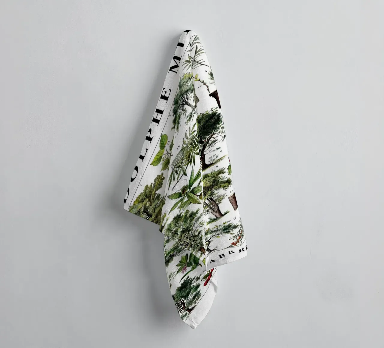 Trees towel by Rob Lewis