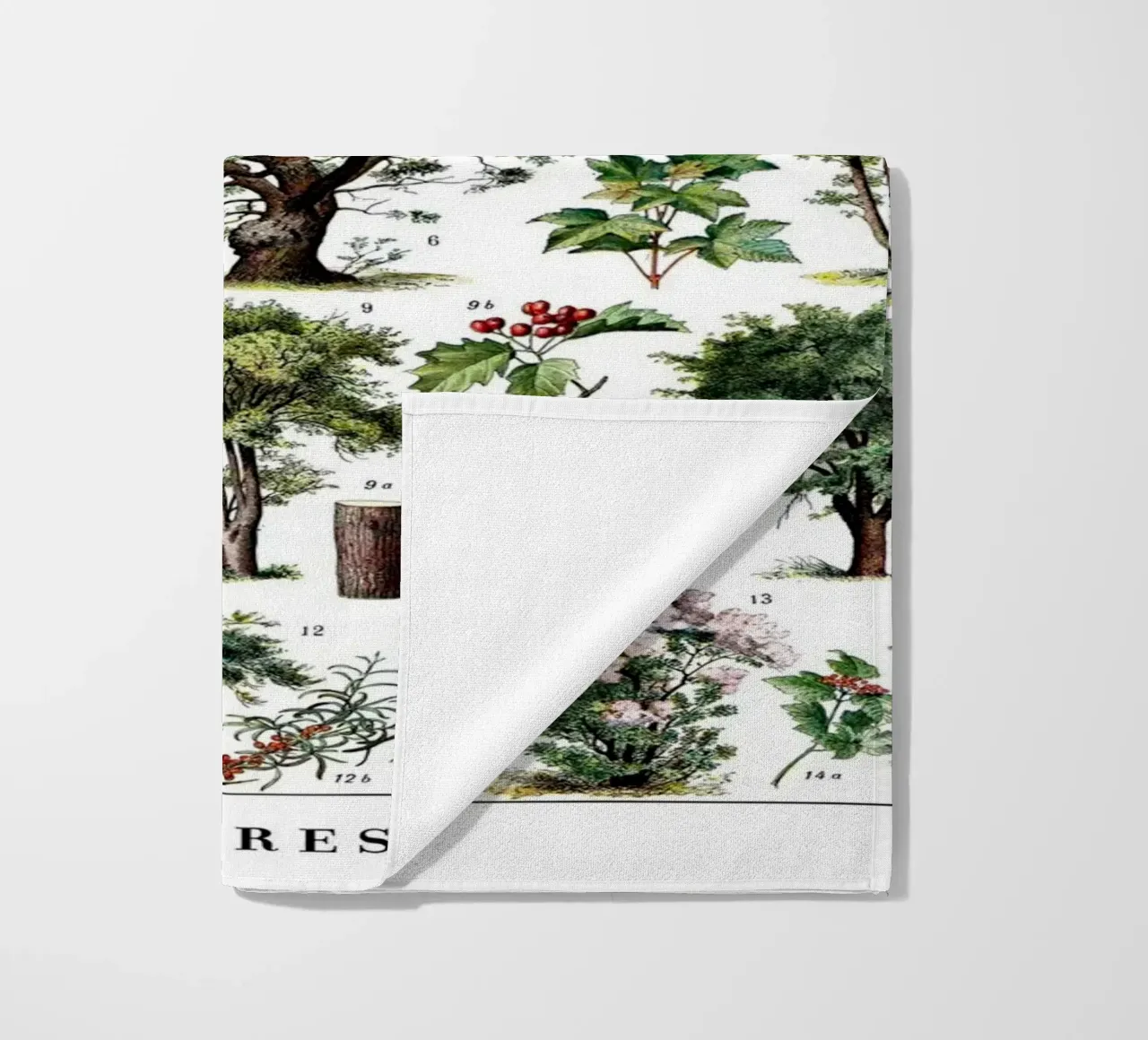 Trees beach towel by Rob Lewis