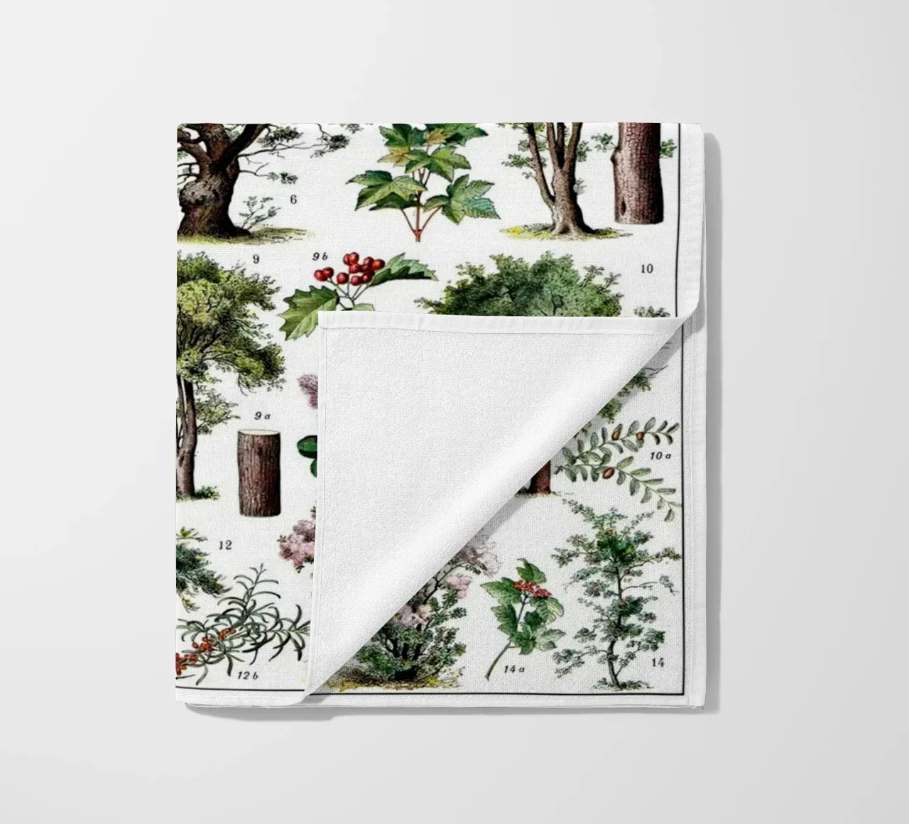 Trees beach towel by Rob Lewis