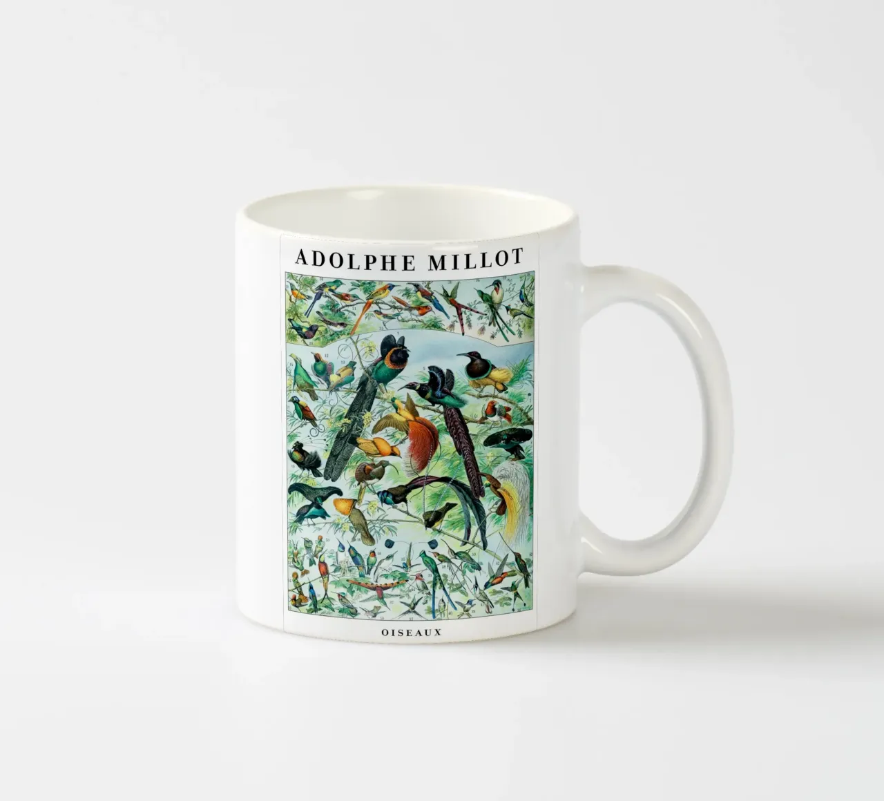 Uccelli tazza in ceramica da Rob Lewis