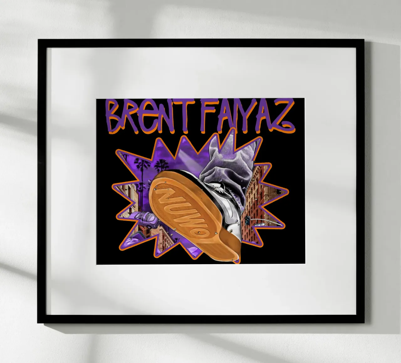 Stile vintage Brent Faiyaz poster da itzmyui
