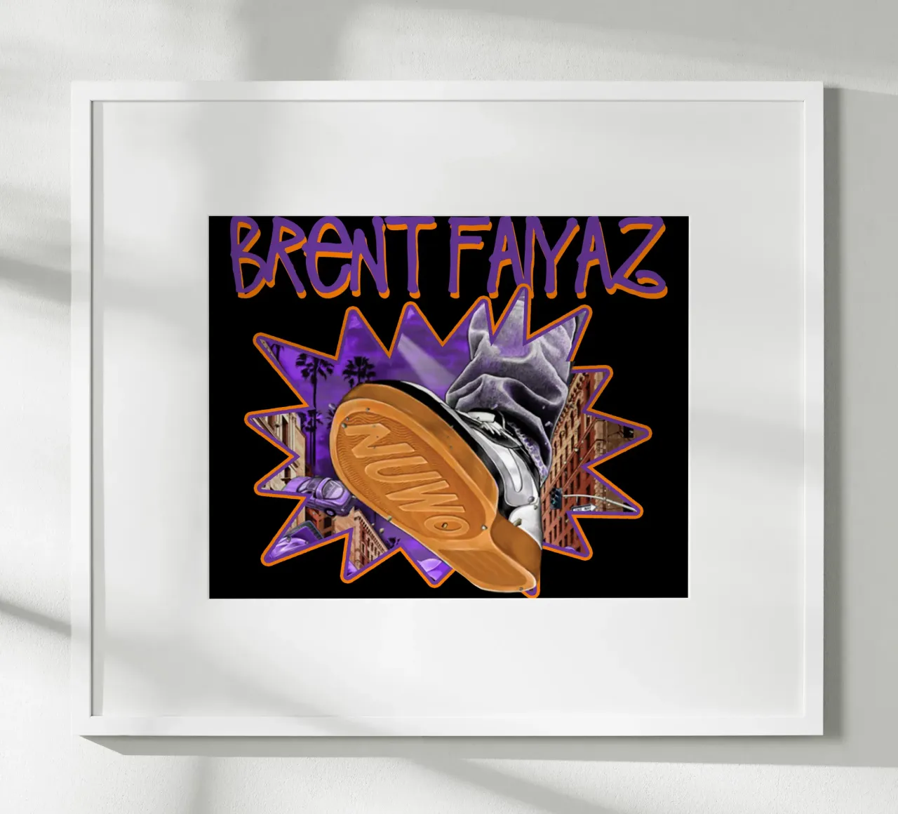 Stile vintage Brent Faiyaz poster da itzmyui