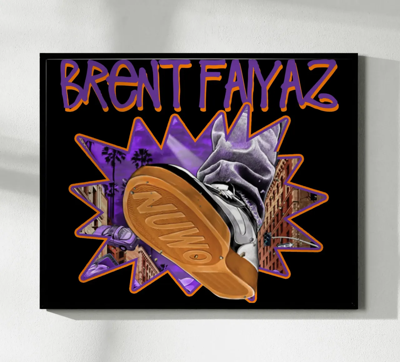 Stile vintage Brent Faiyaz poster da itzmyui