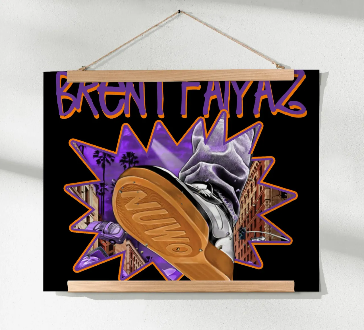 Stile vintage Brent Faiyaz poster da itzmyui