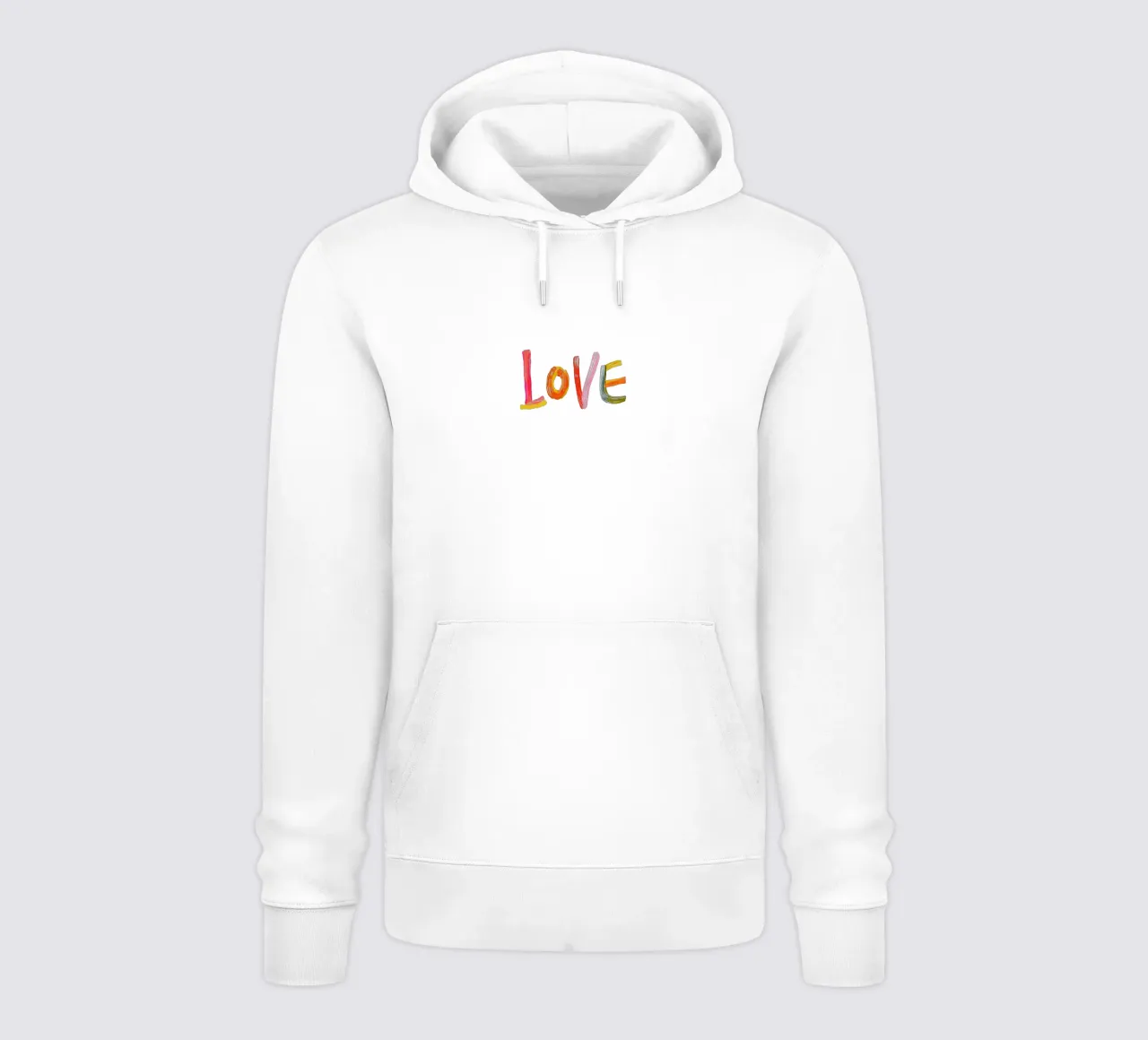 L'amore felpa con cappuccio da Giggly Colors