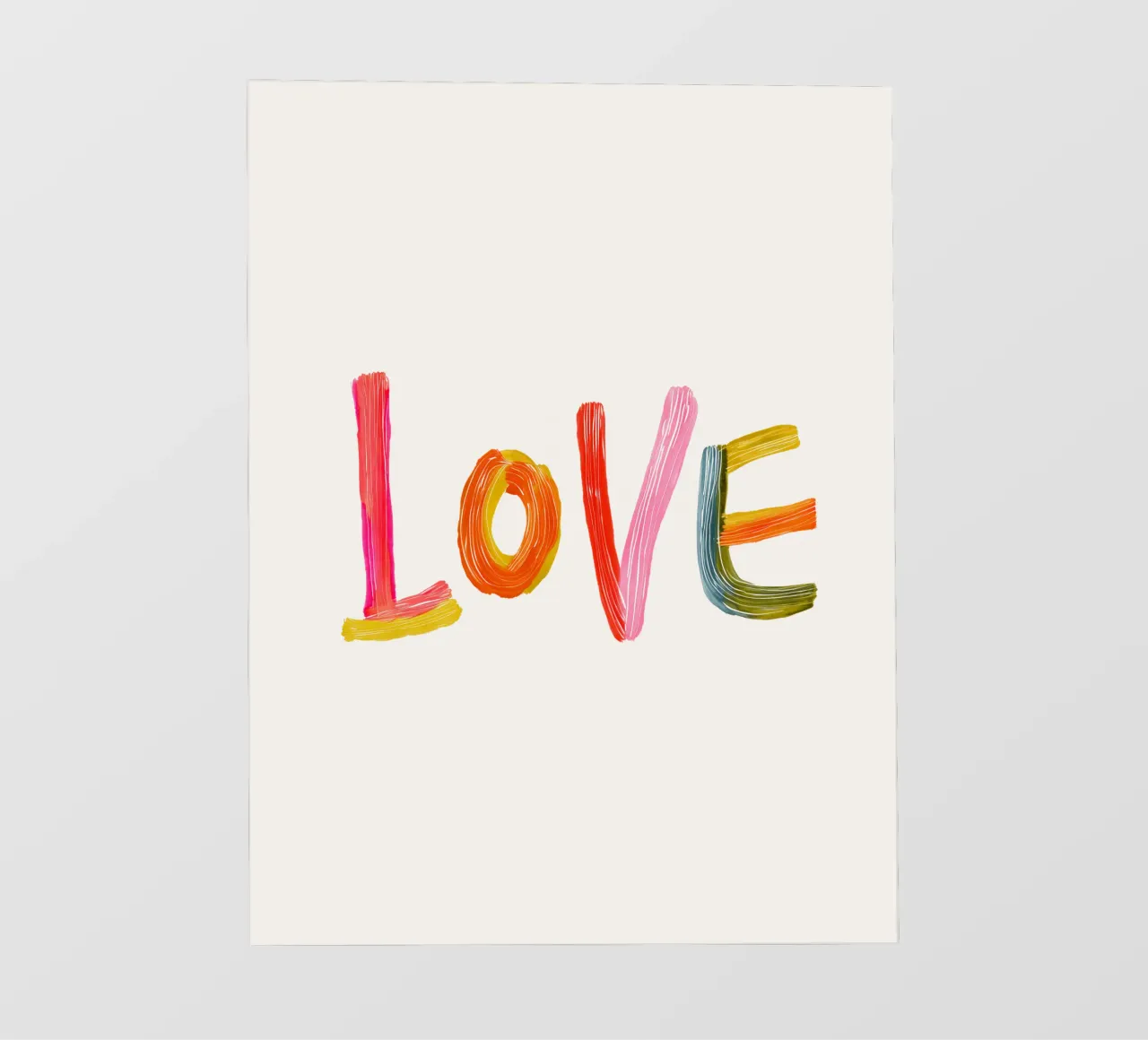 L'amore telo in pvc da Giggly Colors