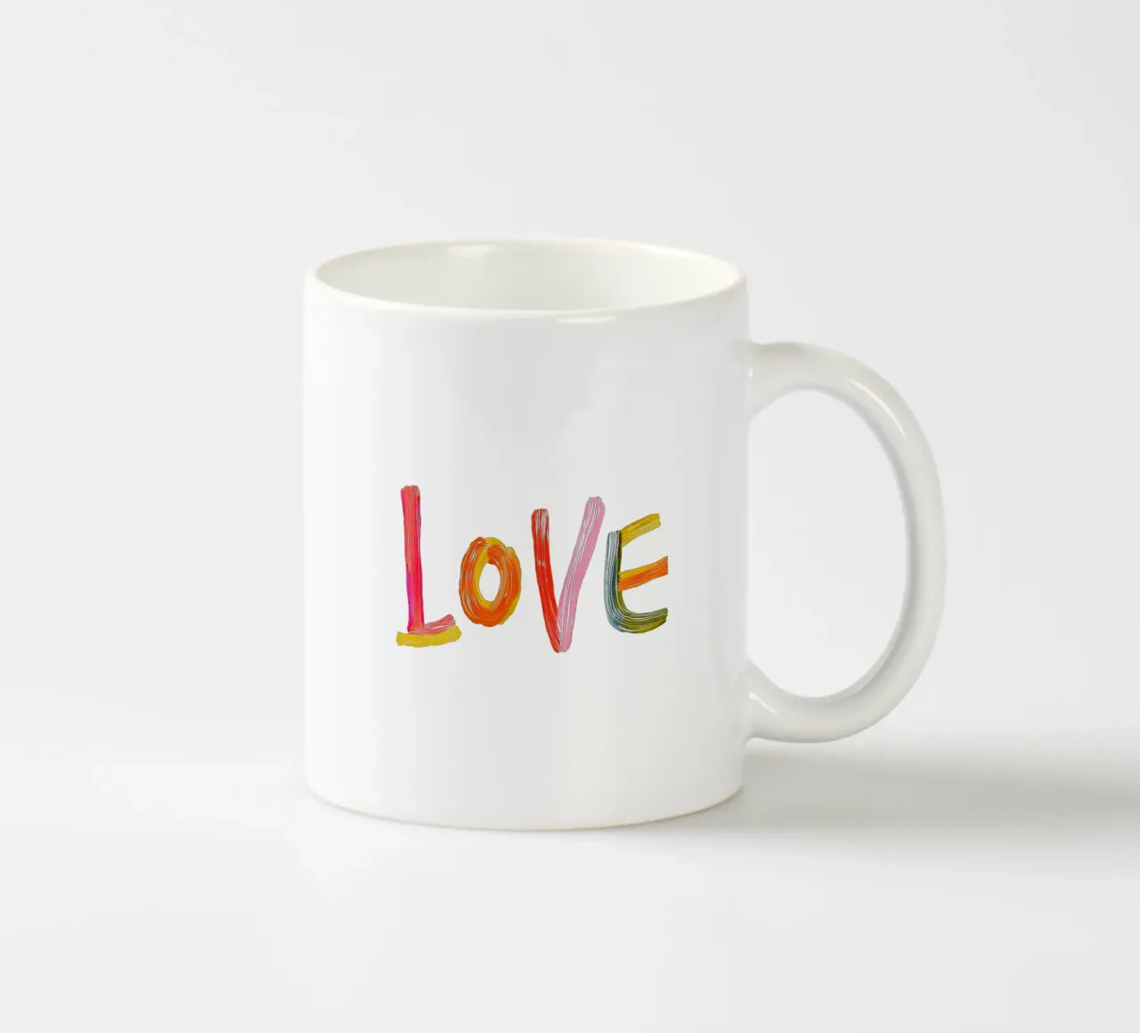 L'amore tazza in ceramica da Giggly Colors