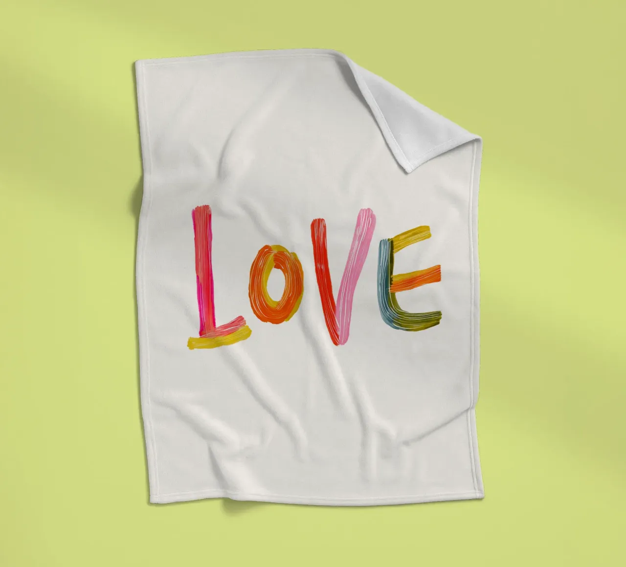 Liebe Fleecedecke von Giggly Colors