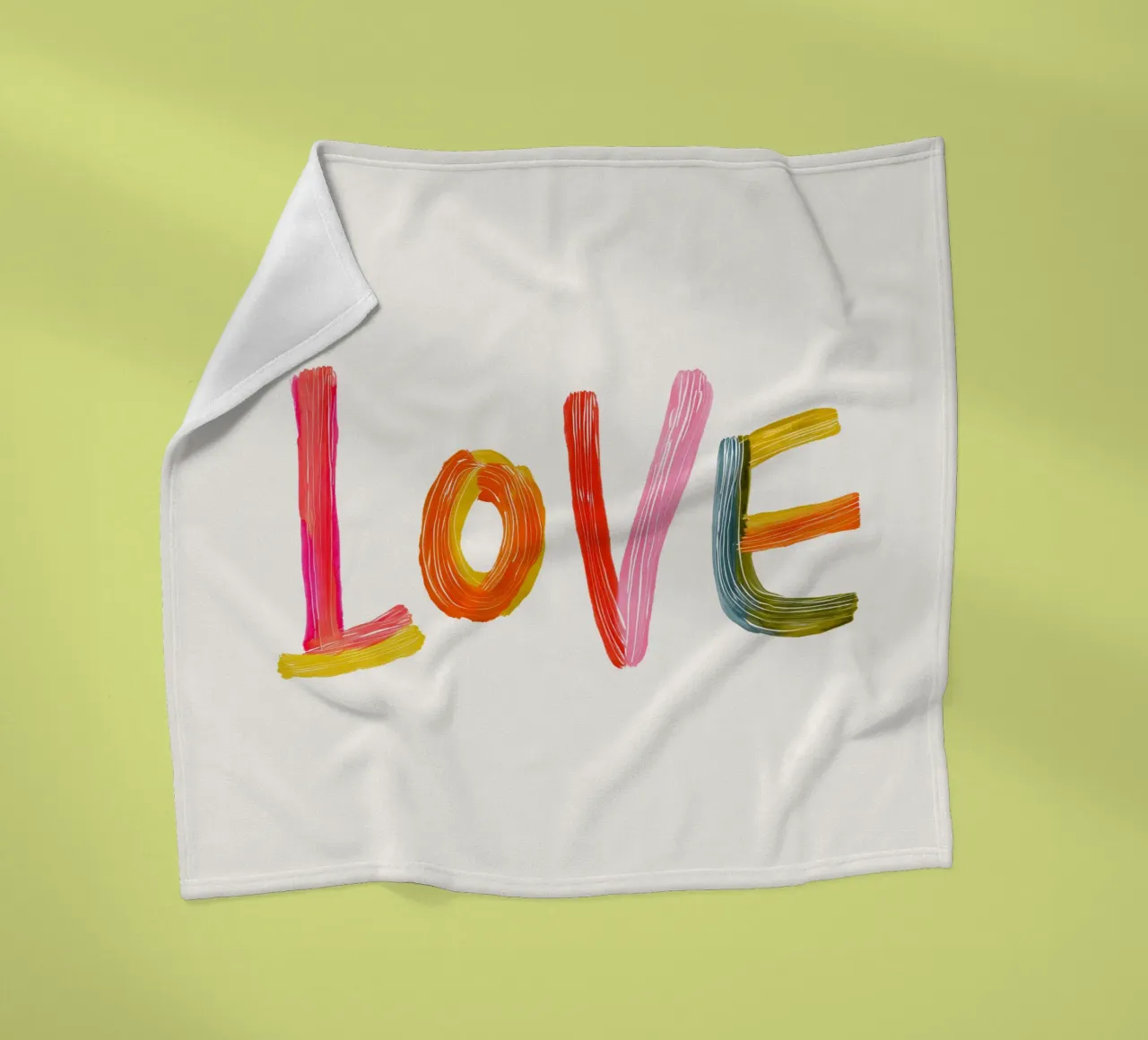 Liebe Fleecedecke von Giggly Colors