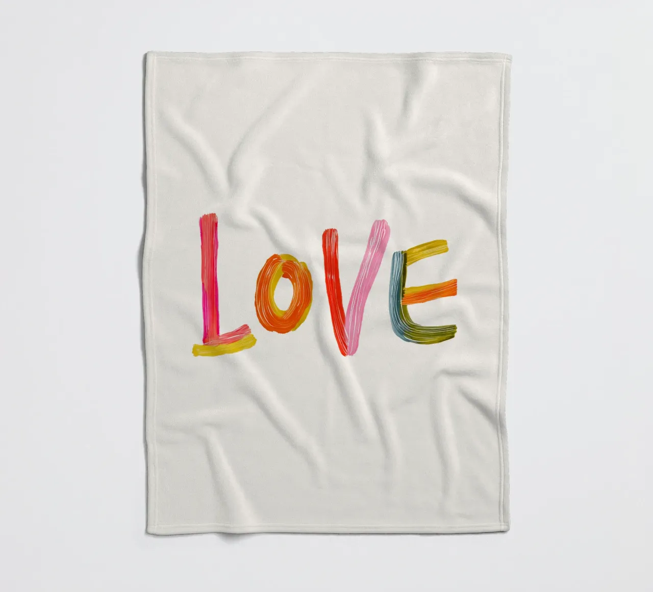 Liebe Fleecedecke von Giggly Colors
