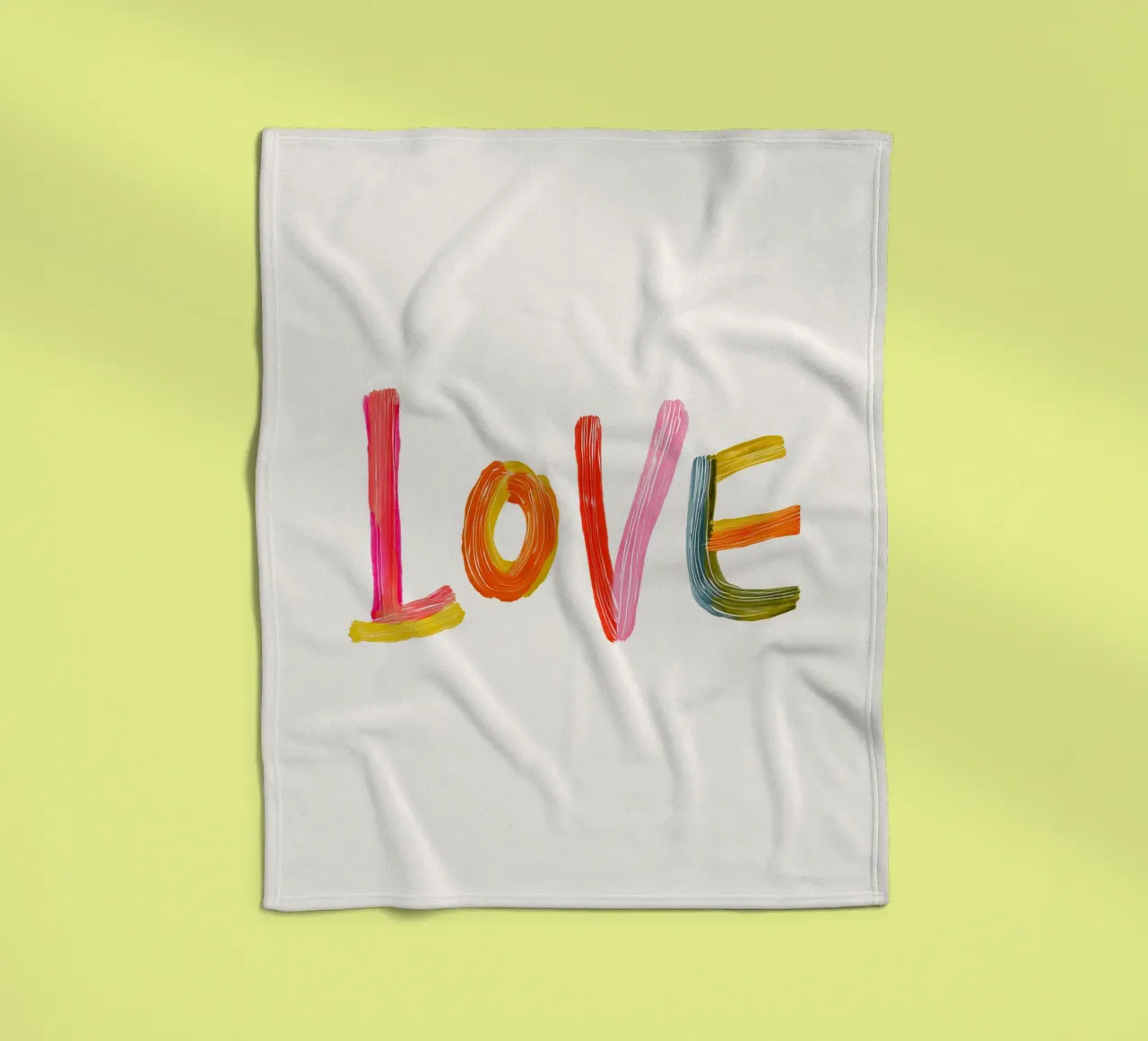 Liebe Fleecedecke von Giggly Colors