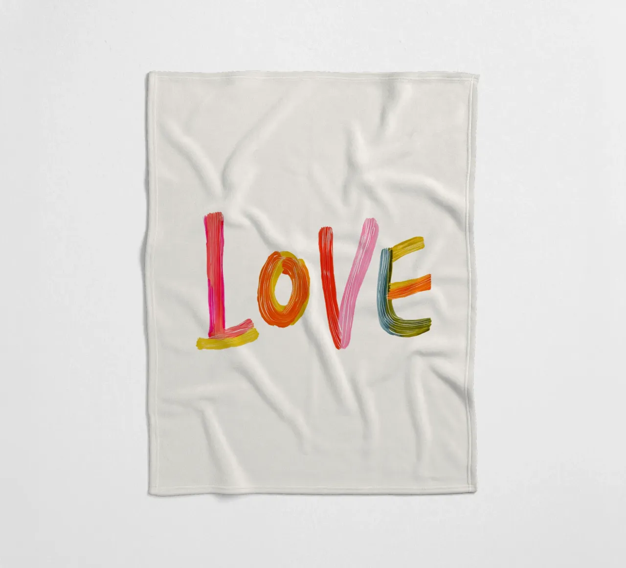 Liebe Fleecedecke von Giggly Colors