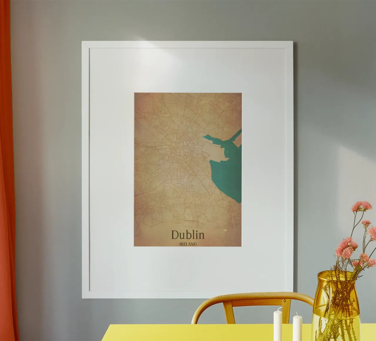 Dublin IRELAND poster da WorldPrint