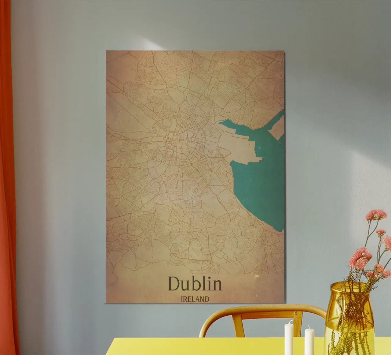 Dublin IRELAND poster da WorldPrint