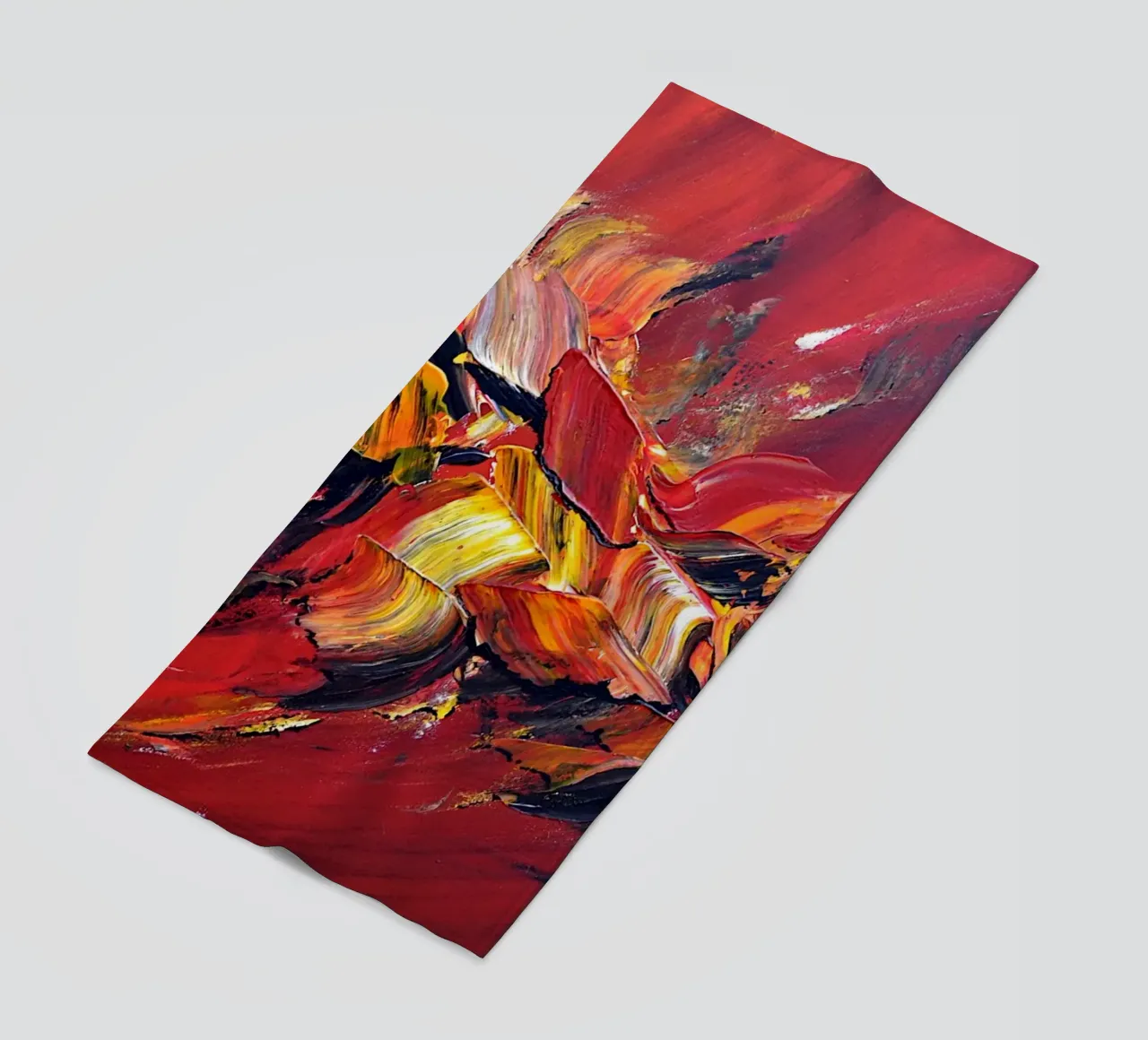 L'uccello di fuoco telo mare da Thierry Vobmann Abstract painting