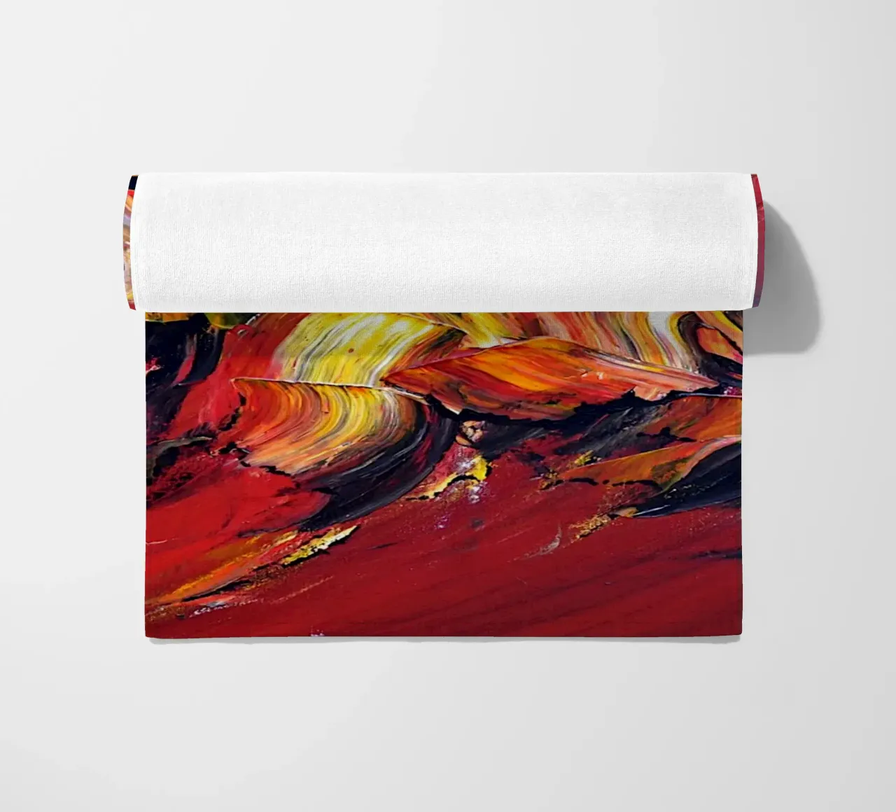 L'uccello di fuoco telo mare da Thierry Vobmann Abstract painting