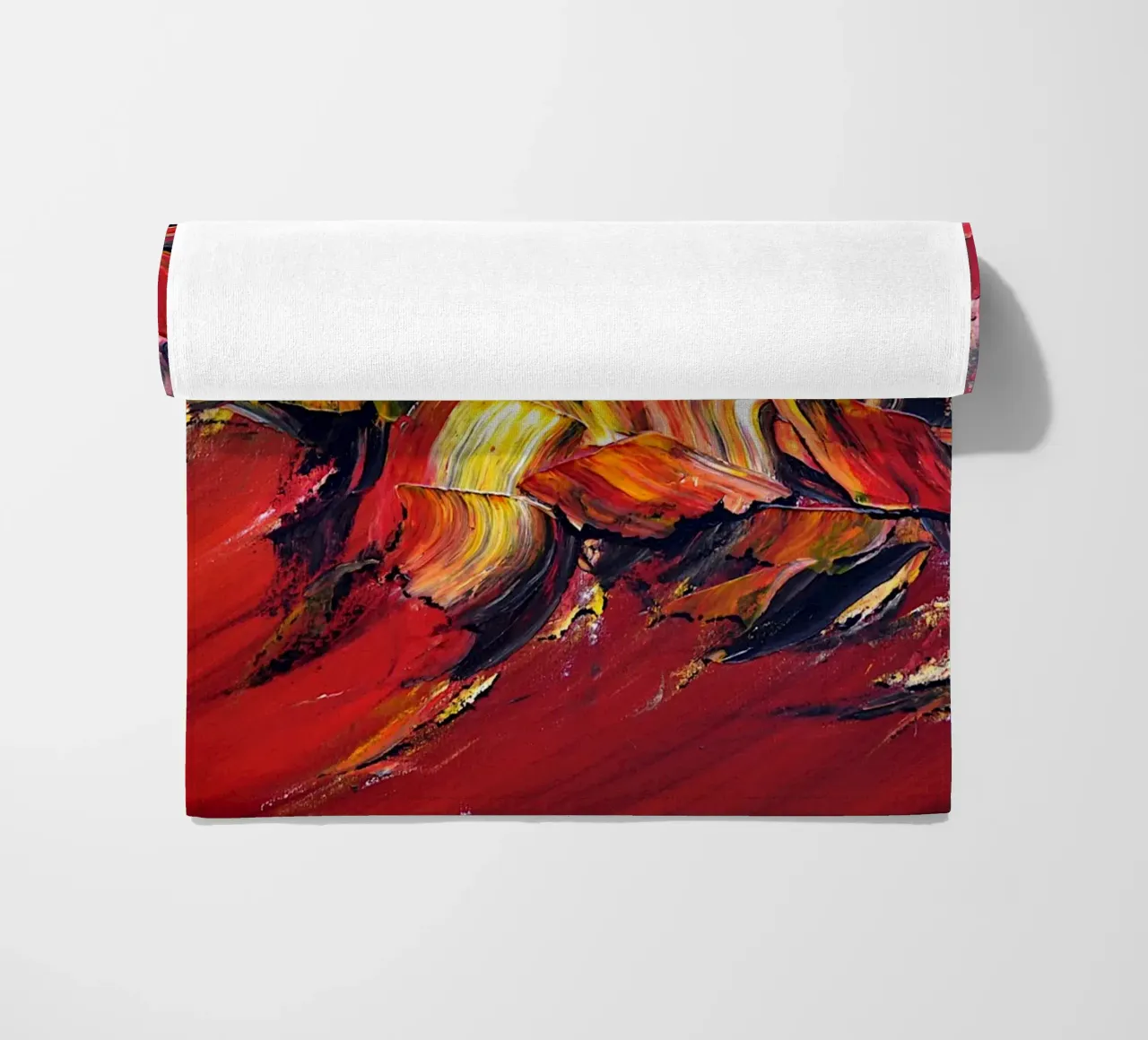 L'uccello di fuoco telo mare da Thierry Vobmann Abstract painting