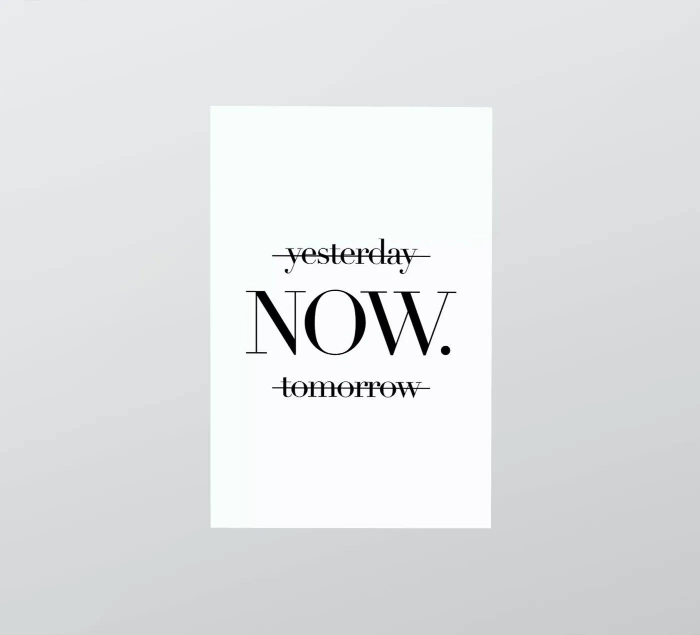 Now sticker by Mottos by Sinan Saydik