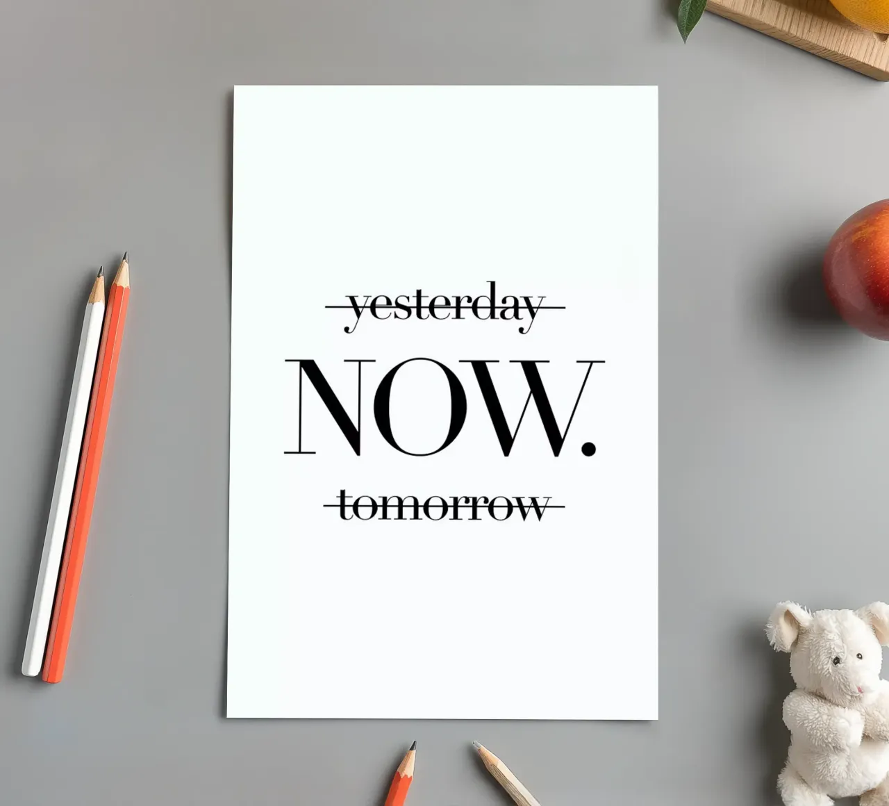 Now Stickerbogen von Mottos by Sinan Saydik