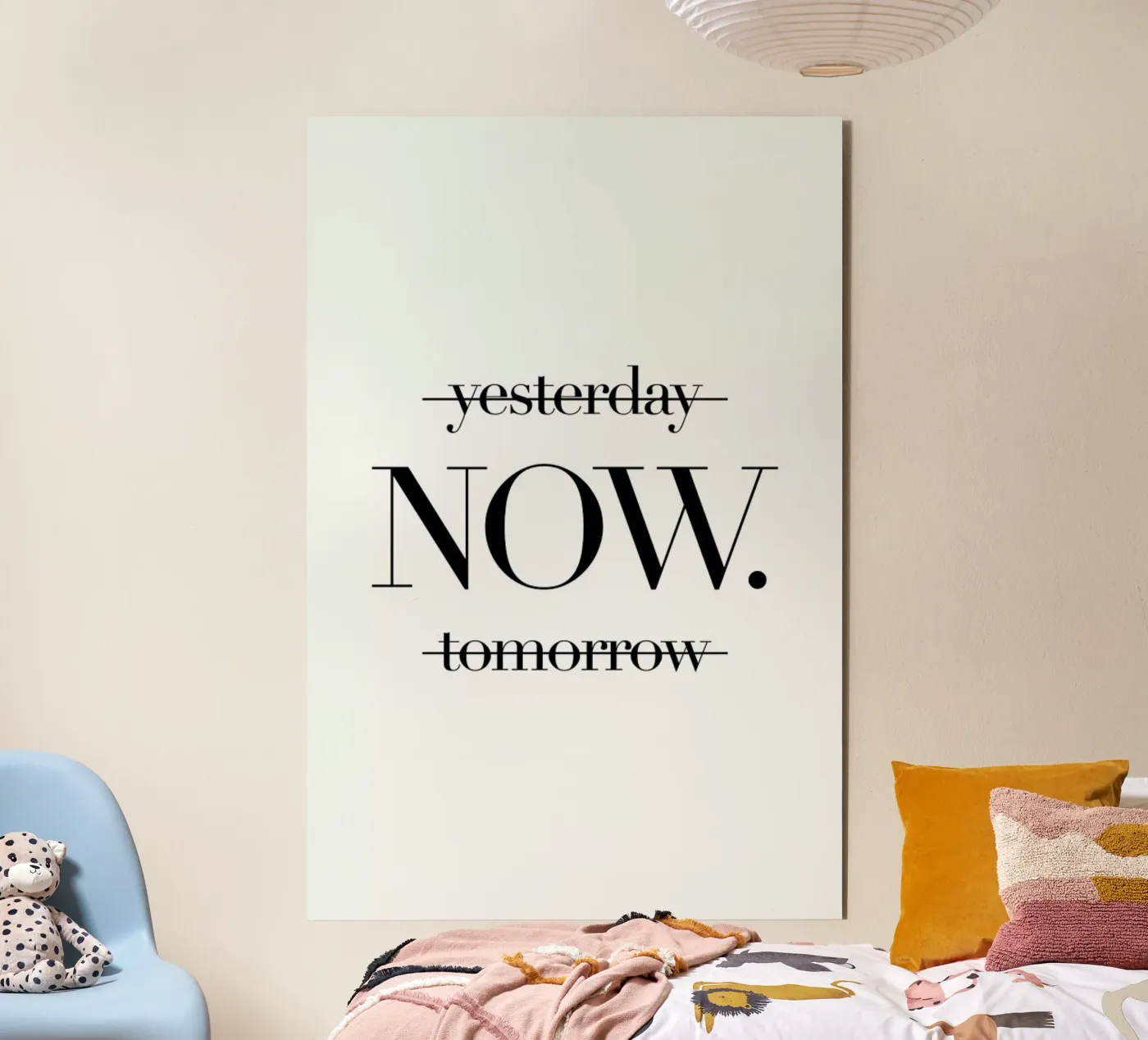 Now forex-plaat van Mottos by Sinan Saydik