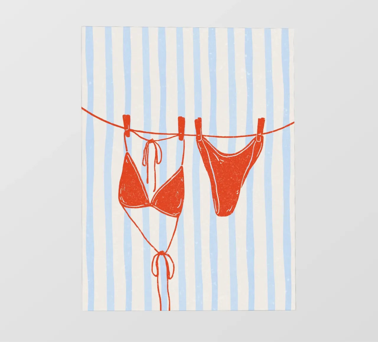 Laundry pellicola backlit da PinkCandyWalls