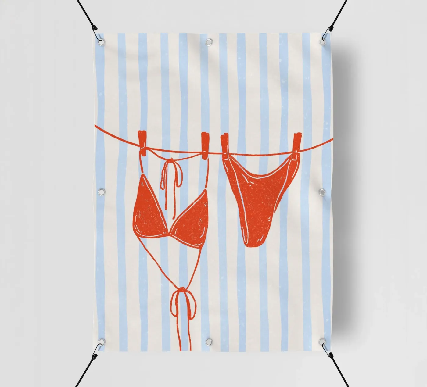 Laundry telo in pvc da PinkCandyWalls