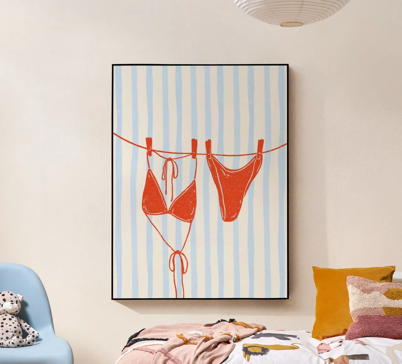 Laundry plexiglass da PinkCandyWalls