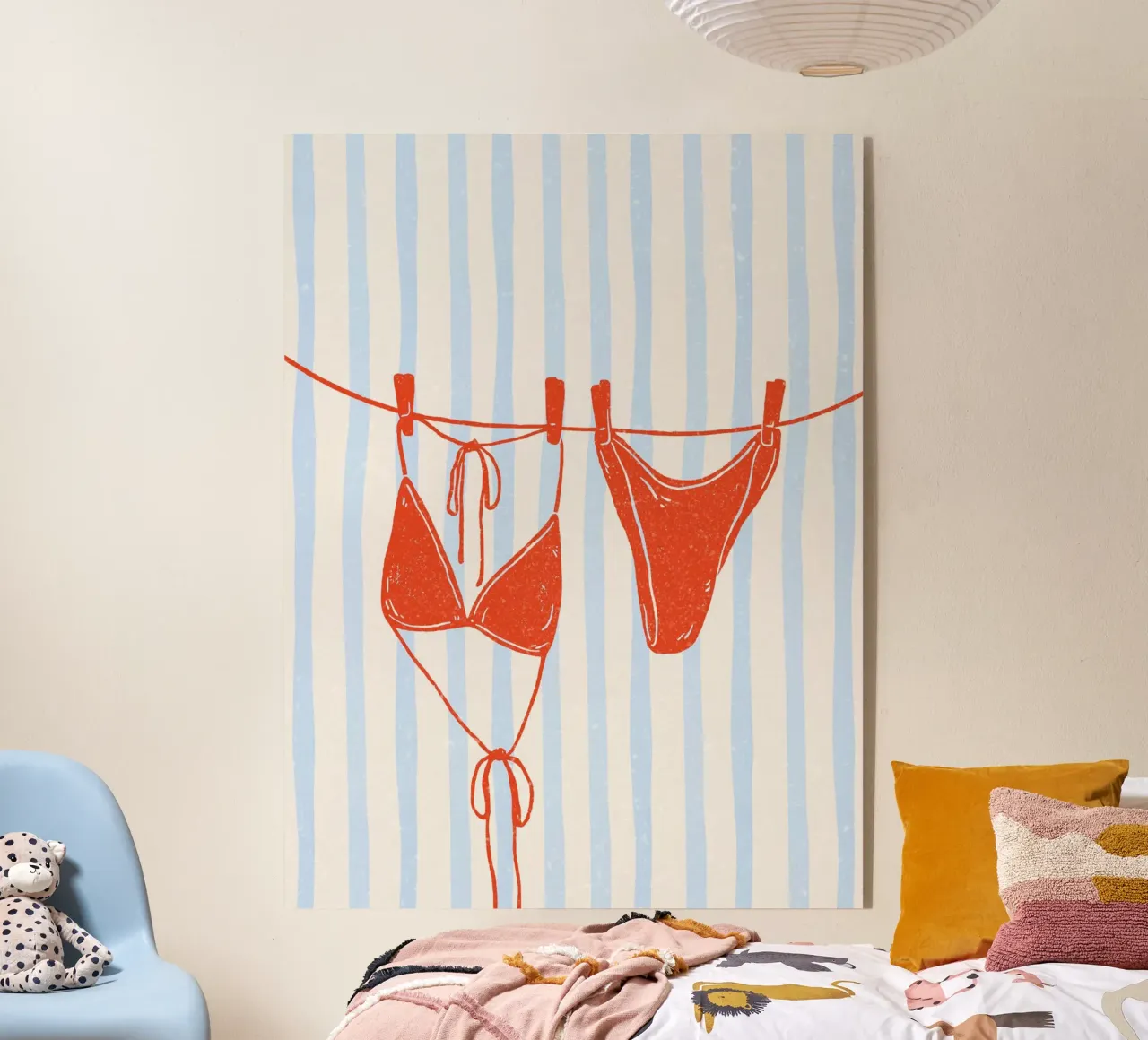 Laundry plexiglass da PinkCandyWalls