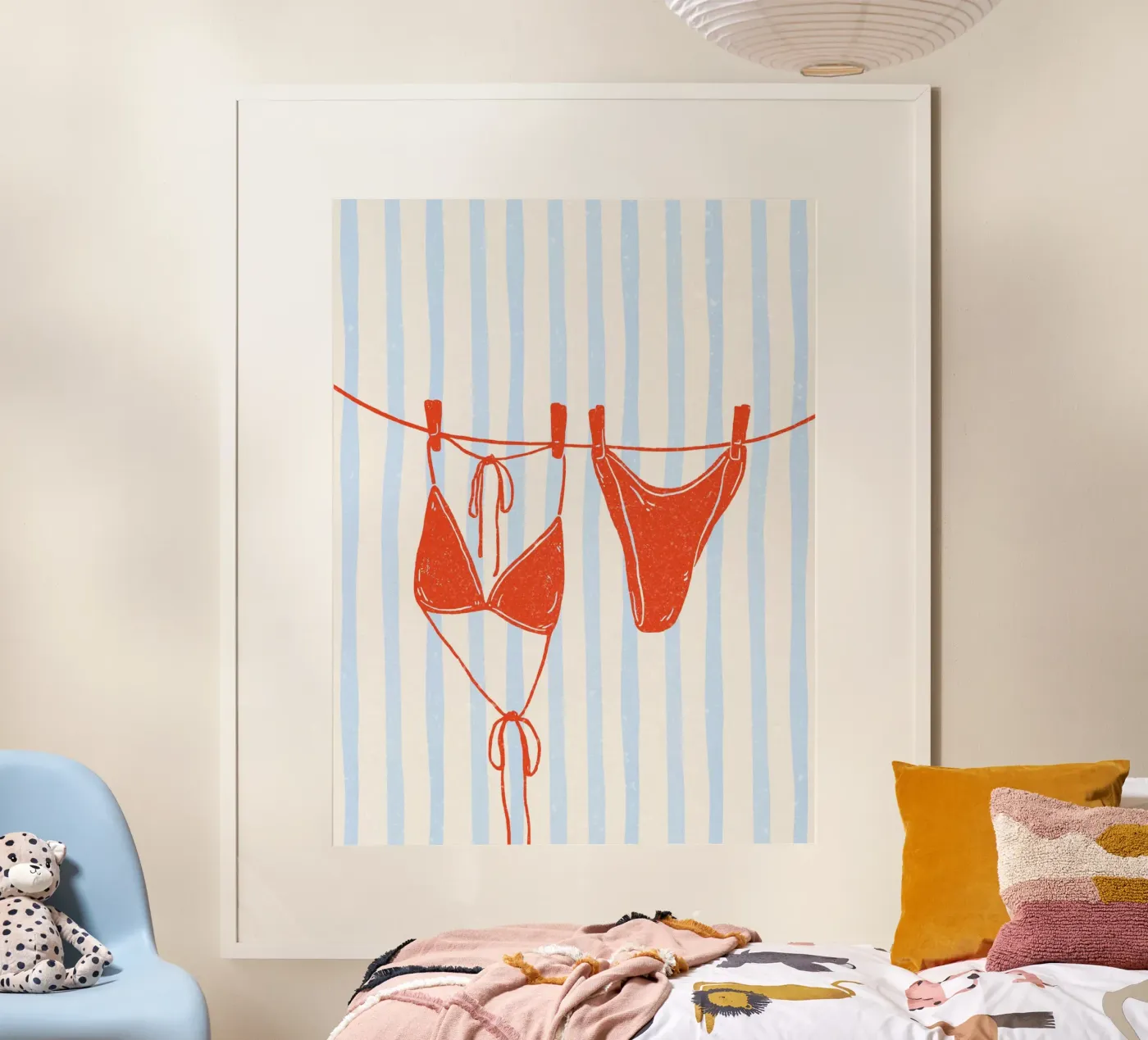 Laundry Poster von PinkCandyWalls
