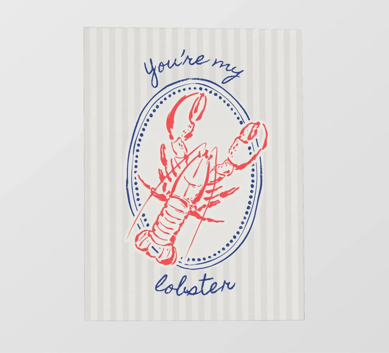 You're my lobster pellicola backlit da PinkCandyWalls