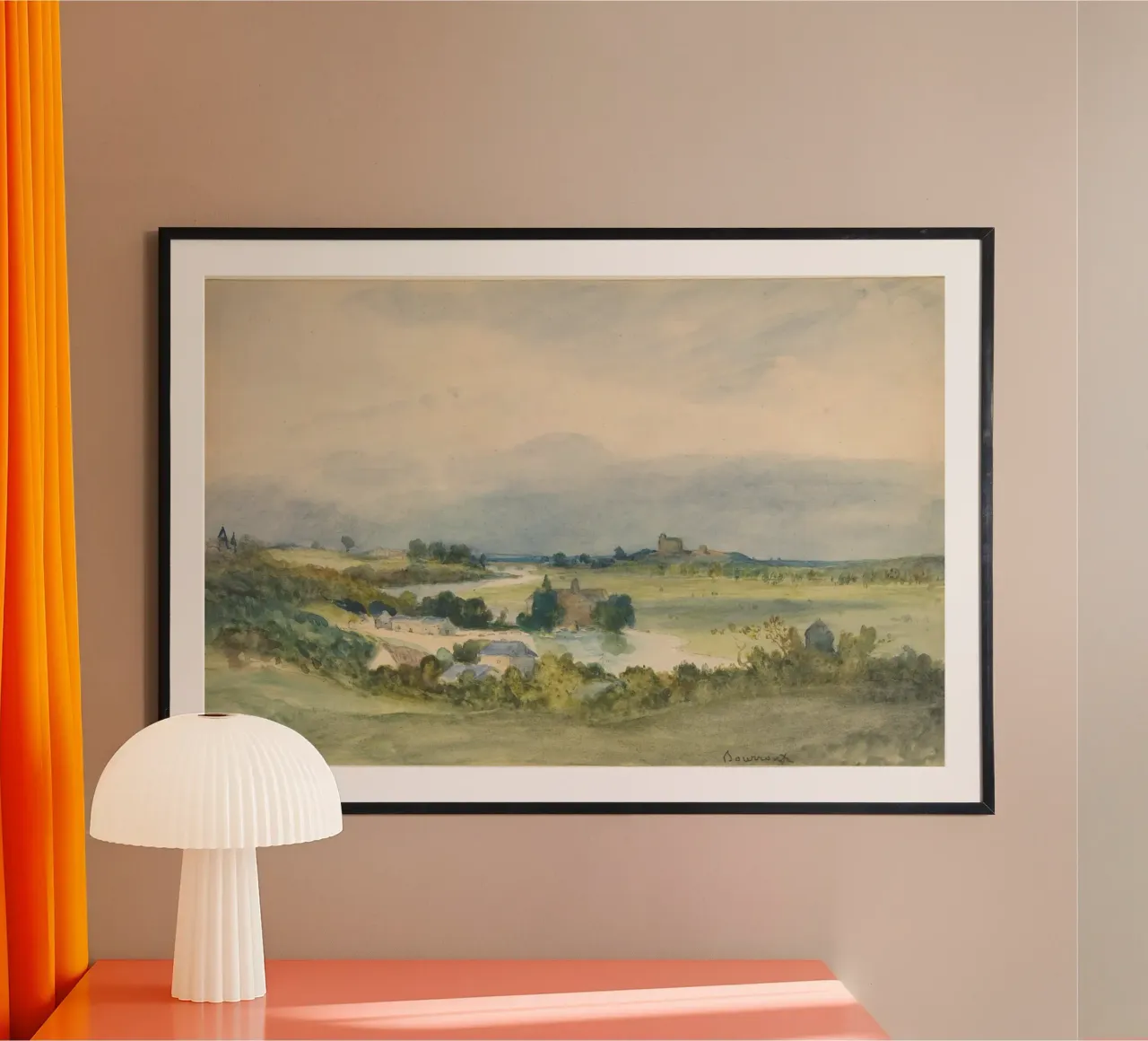 Extensive landscape poster da vintageshop