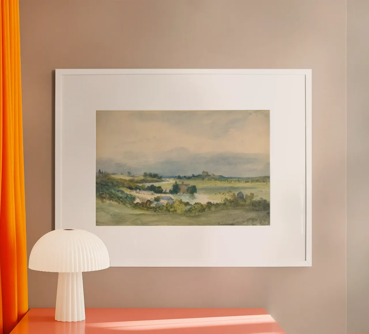 Extensive landscape poster da vintageshop