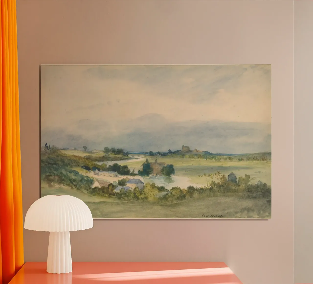 Extensive landscape poster da vintageshop