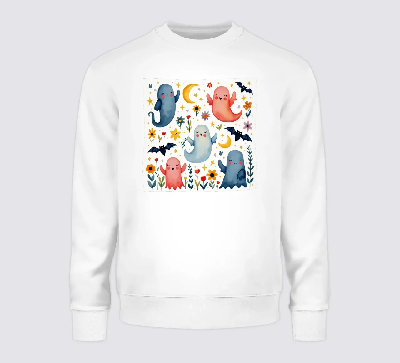 Kawaii Ghosts felpa da Sasyall Graphics