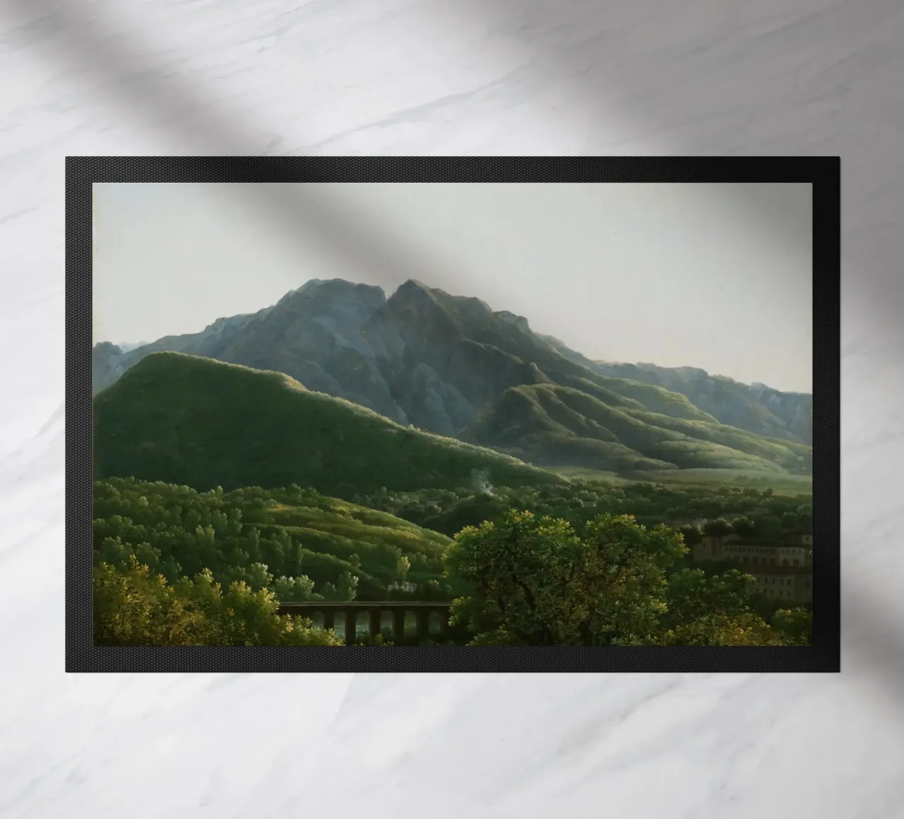 View of the Bridge and Part of the Town of Cava zerbino da vintageshop