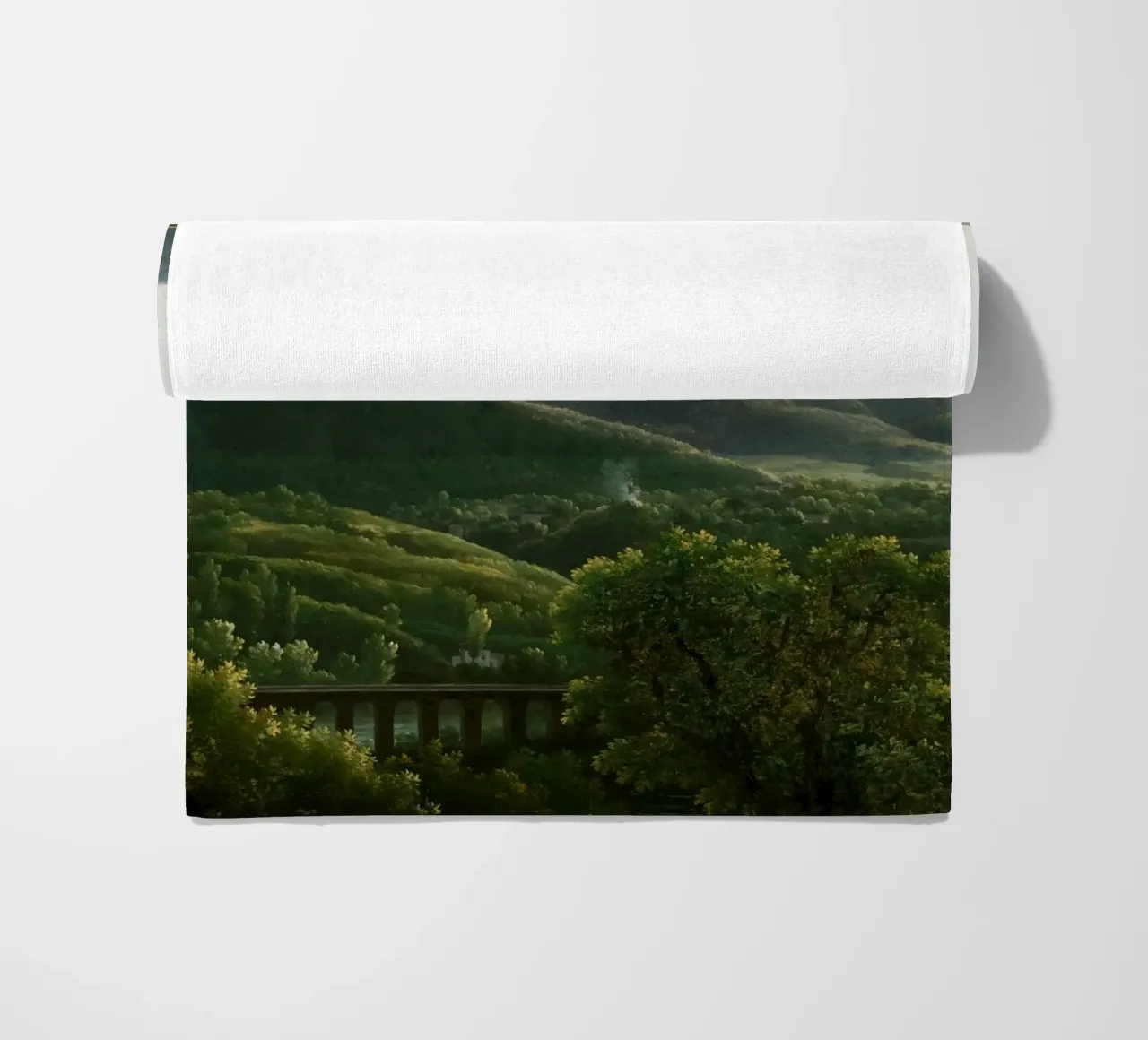 View of the Bridge and Part of the Town of Cava telo mare da vintageshop