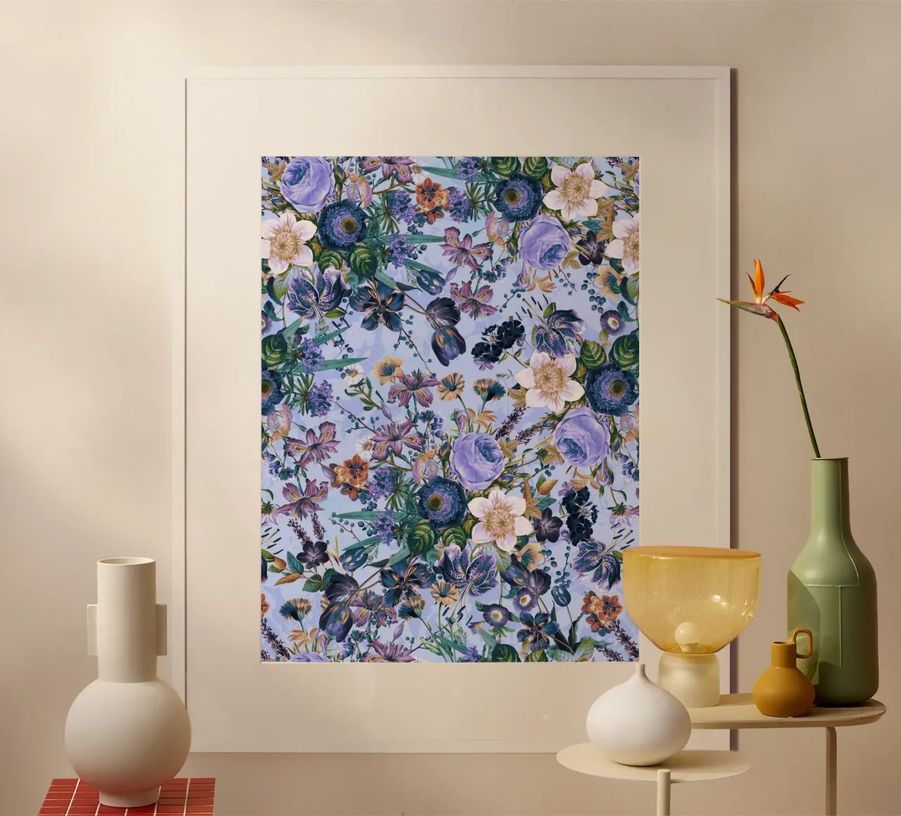 Spring Summer Floral Garden poster da burcukorkmazyurek