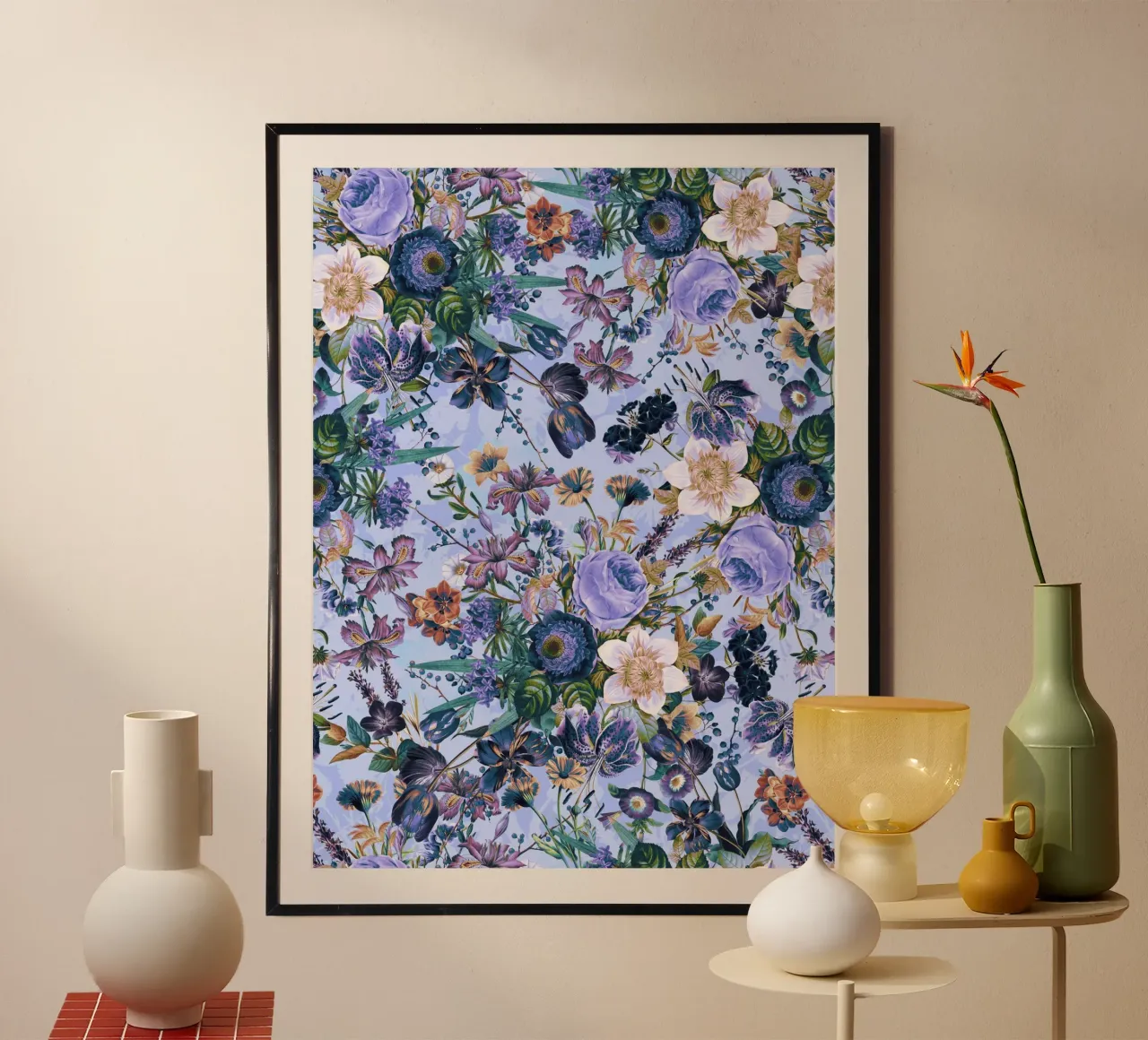 Spring Summer Floral Garden poster da burcukorkmazyurek