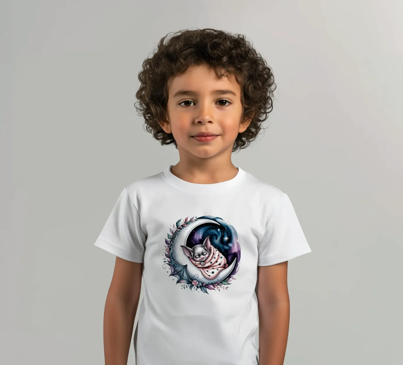 Sleeping bat t-shirt bambini da Sasyall Graphics