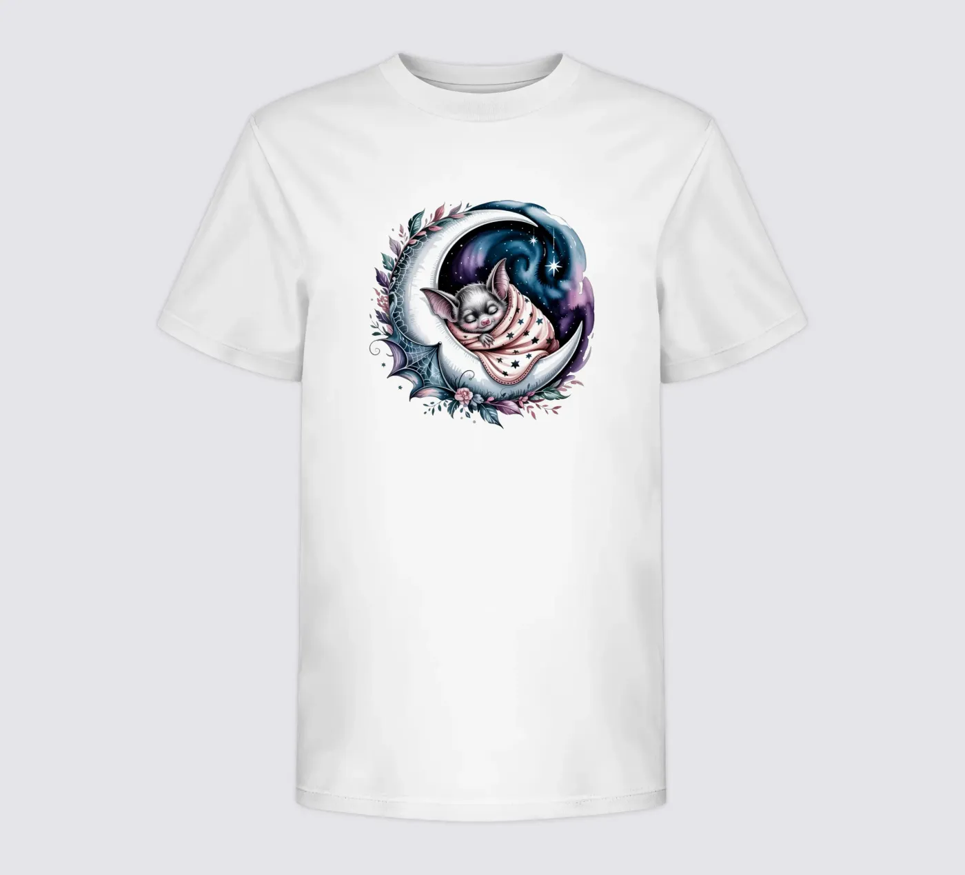 Sleeping bat t-shirt bambini da Sasyall Graphics