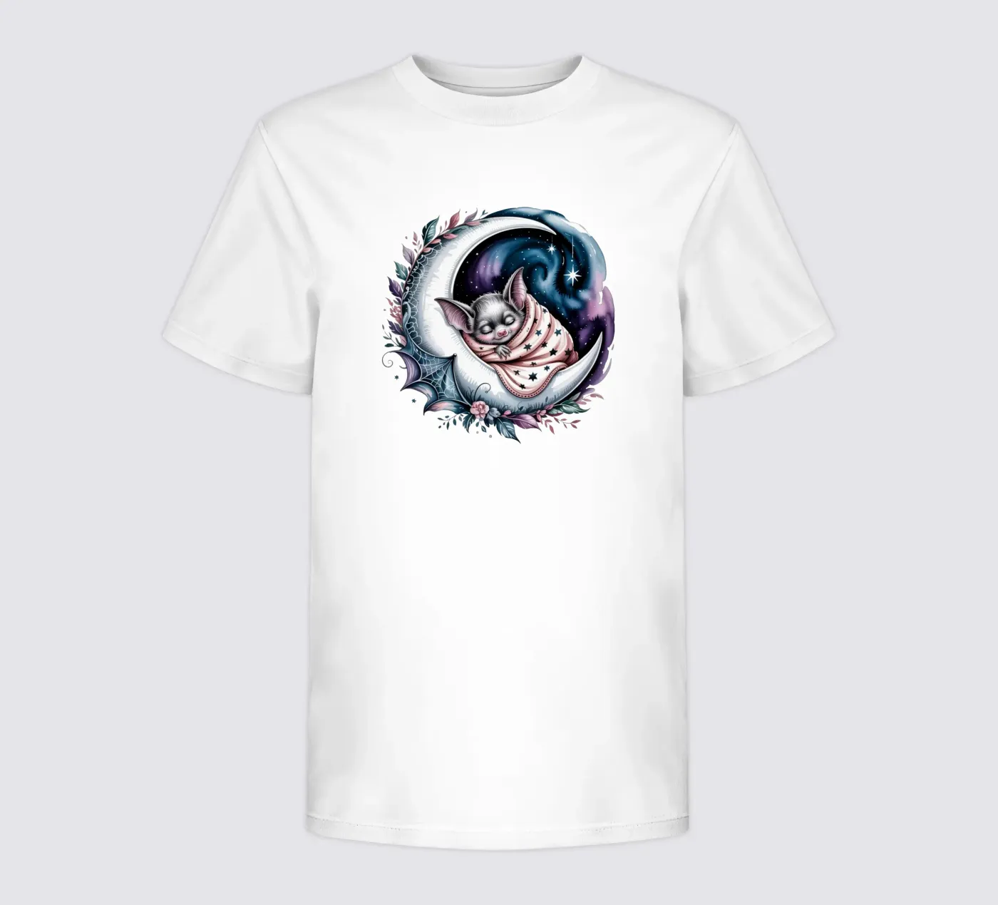 Sleeping bat t-shirt bambini da Sasyall Graphics