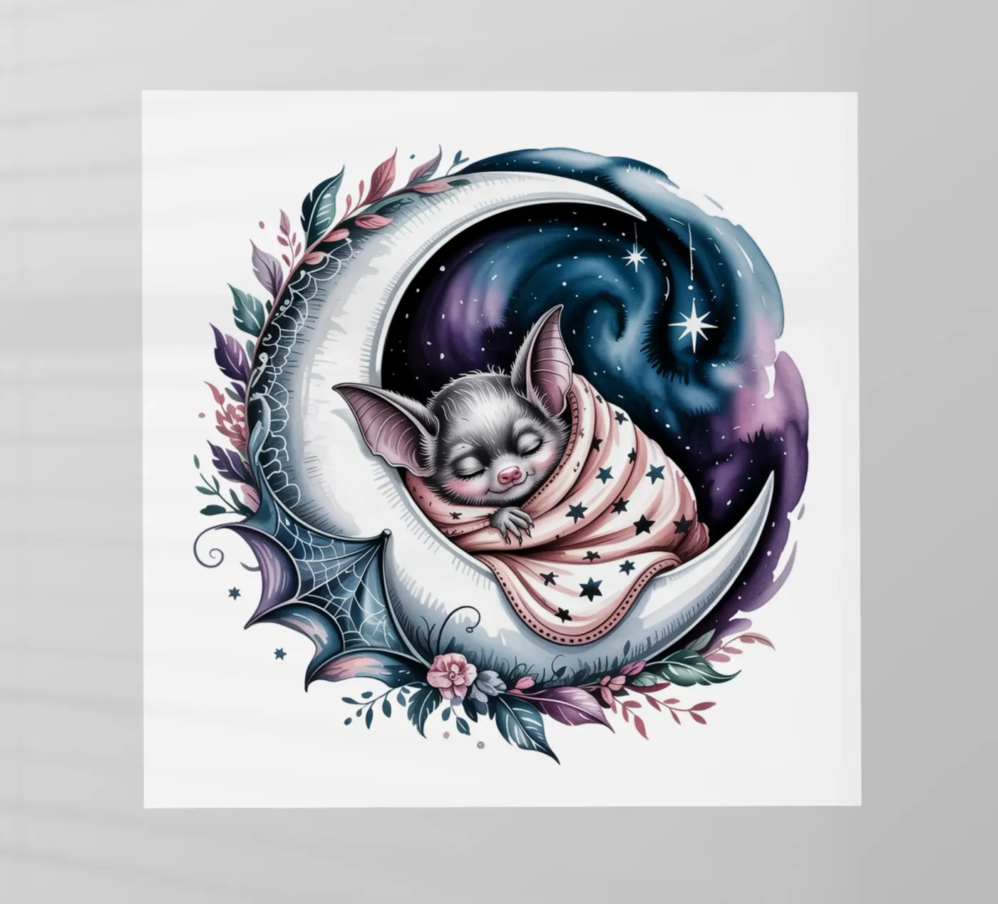 Sleeping bat pellicola backlit da Sasyall Graphics