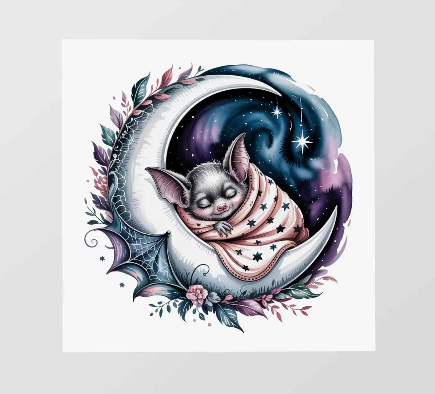 Sleeping bat pellicola backlit da Sasyall Graphics