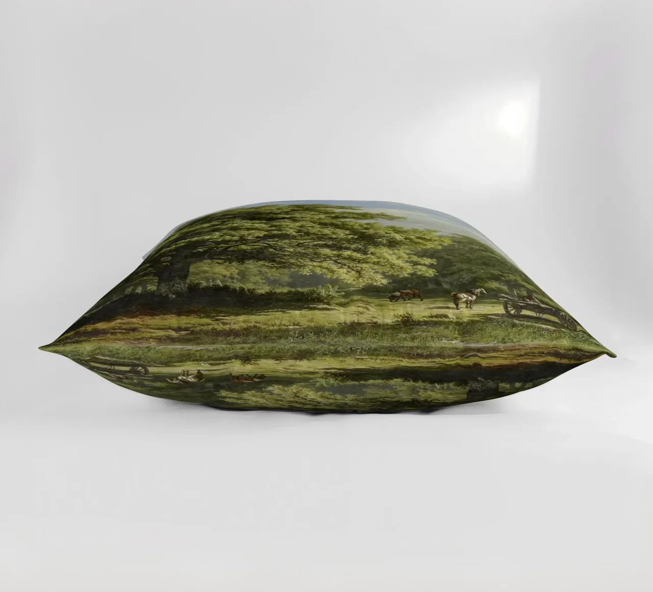 View in the Bentheim Forest cuscino da vintageshop