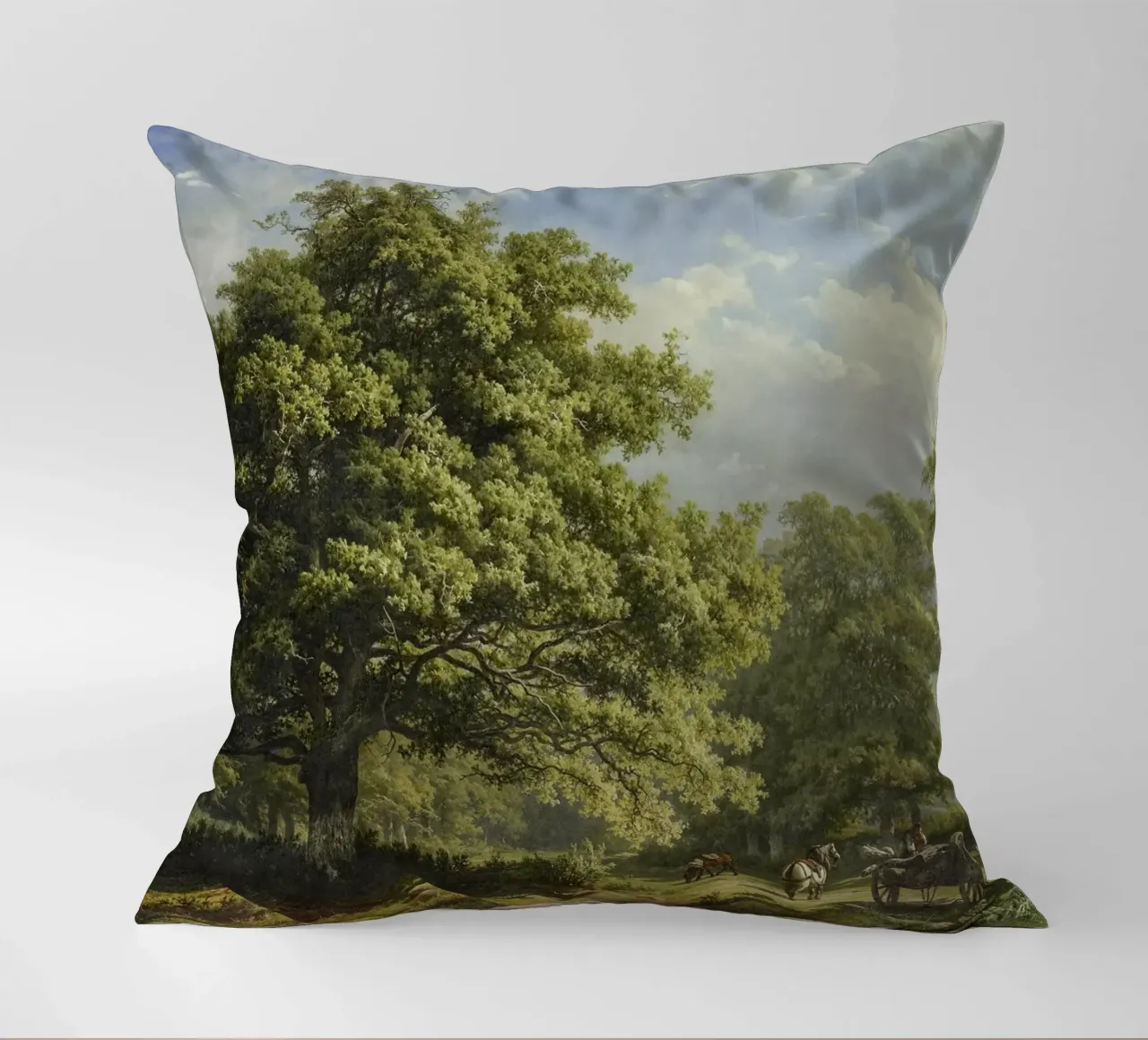 View in the Bentheim Forest cuscino da vintageshop
