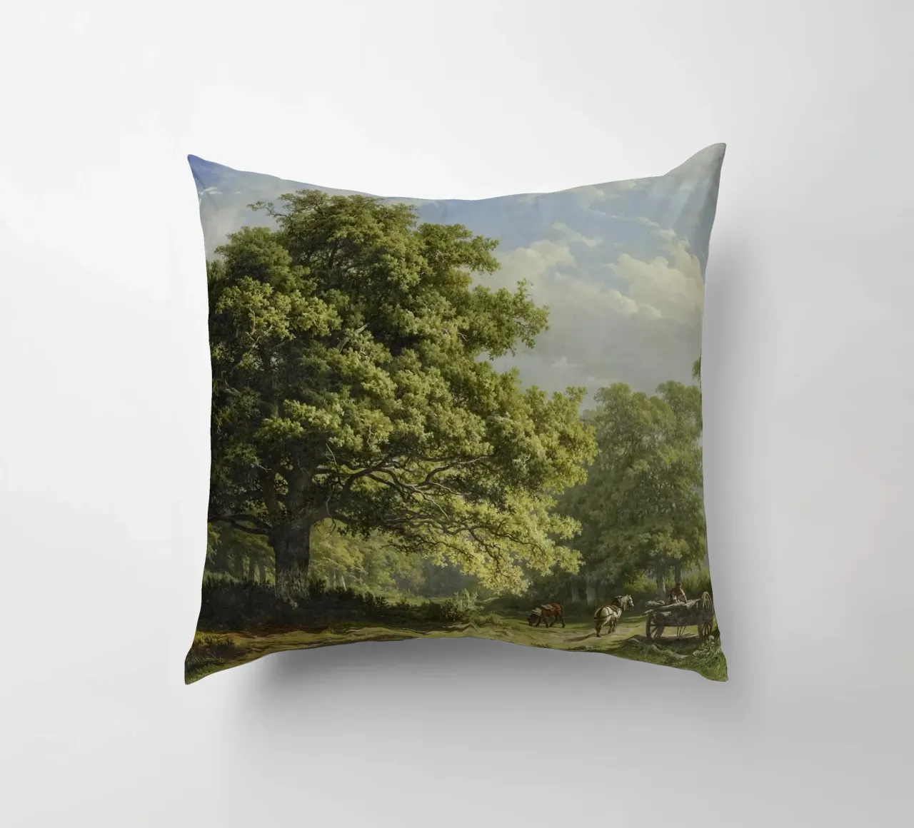 View in the Bentheim Forest cuscino da vintageshop
